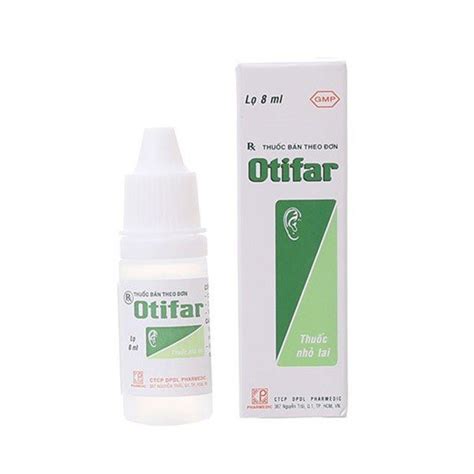 otifar|Thuốc Otifar 8ml 